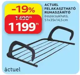 Auchan ACTUEL FELAKASZTHATÓ RUHASZÁRÍTÓ ajánlat