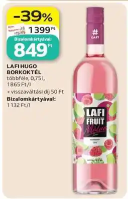 Auchan Lafi Hugo Borkoktél ajánlat