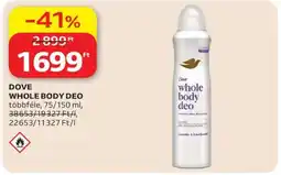 Auchan DOVE WHOLE BODY DEO ajánlat