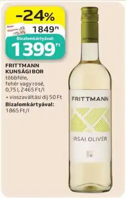 Auchan FRITTMANN KUNSÁGI BOR ajánlat