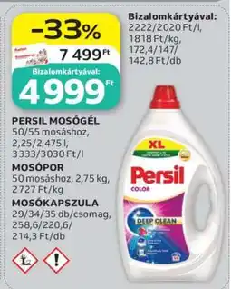 Auchan Persil mosógél ajánlat