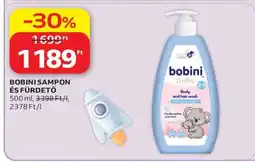 Auchan BOBINI SAMPON ÉS FÜRDETŐ ajánlat
