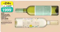 Auchan IKON IRSAI OLIVÉR, CHARDONNAY, MERLOT VAGY ROSÉ ajánlat