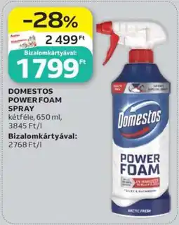 Auchan DOMESTOS POWER FOAM SPRAY ajánlat