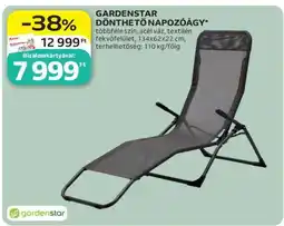 Auchan GARDENSTAR Dönthető Napozóágy ajánlat