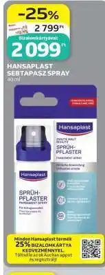 Auchan HANSAPLAST SEBTAPASZ SPRAY ajánlat