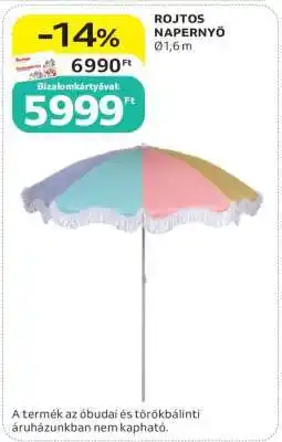 Auchan ROJTOS NAPERNYŐ ajánlat