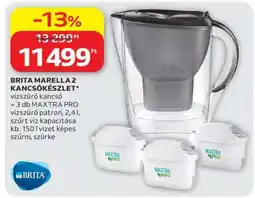 Auchan BRITA MARELLA 2 KANCSÓKÉSZLET ajánlat