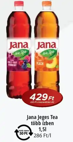 Real Jana Jeges Tea több ízben ajánlat