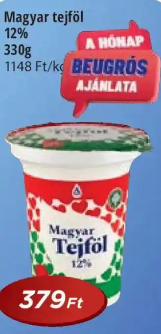 Magyar tejföl 12%