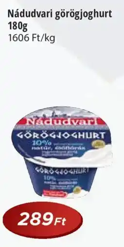 Real Nádudvari görögjoghurt ajánlat