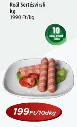 Real Reál Sertésvirsli ajánlat
