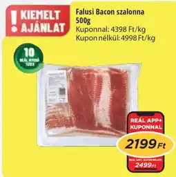 Real Falusi Bacon szalonna ajánlat