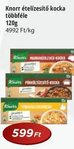 Real Knorr ételízesítő kocka többféle ajánlat