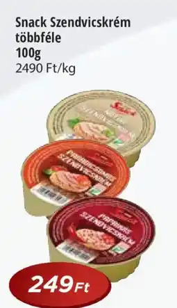 Real Snack Szendvicskrém többféle ajánlat