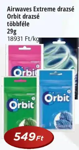 Real Airwaves Extreme drazsé Orbit drazsé többféle ajánlat