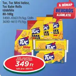 Real Tuc, Tuc Mini keksz, Tuc Bake Rolls többféle ajánlat