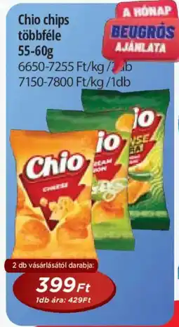 Real Chio chips többféle ajánlat