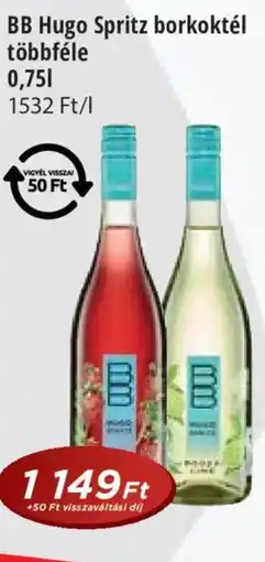 Real BB Hugo Spritz borkoktél többféle ajánlat