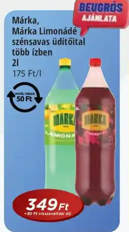 Real Márka, Márka Limonádé szénsavas üdítőital több ízben ajánlat