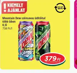 Real Mountain Dew szénsavas üdítőital több ízben ajánlat