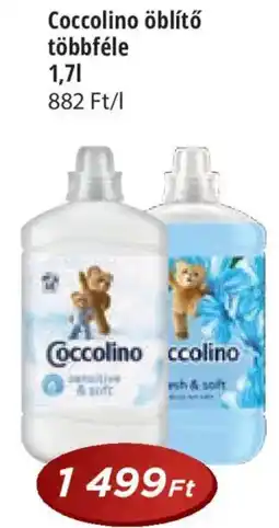 Real Coccolino öblítő többféle ajánlat