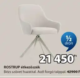 JYSK ROSTRUP étkezőszék ajánlat