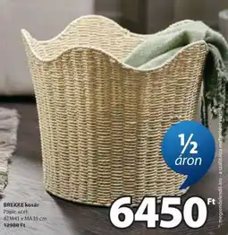 JYSK BREKKE kosár ajánlat