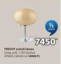 JYSK FREDDY asztali lámpa ajánlat