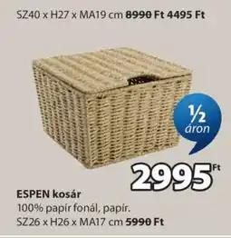 JYSK ESPEN kosár ajánlat