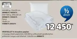 JYSK VEOFJELLET 4-évszakos paplan ajánlat