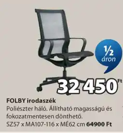 JYSK FOLBY irodaszék ajánlat