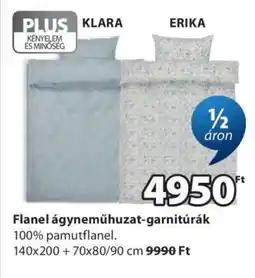 JYSK FLANEL ÁGYNEMŰHUZAT-GARNITÚRÁK ajánlat