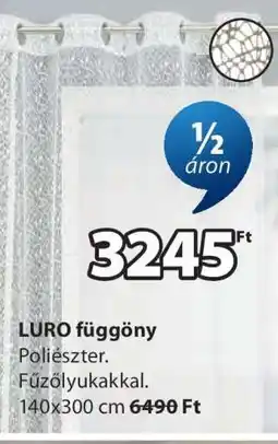 JYSK LURO függöny ajánlat