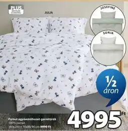JYSK Pamut ágyneműhuzat-garnitúrák ajánlat