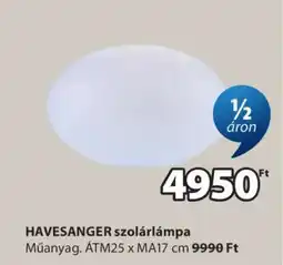 JYSK HAVESANGER szolárlámpa ajánlat