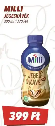 CBA Milli jegeskávék ajánlat