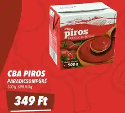 CBA Cba piros paradicsompüré ajánlat