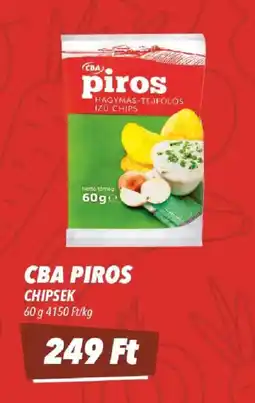 CBA Cba piros chipsek ajánlat