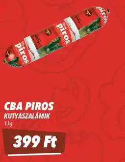 CBA Cba piros kutyaszalámik ajánlat