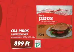 CBA Cba piros hamburgerhús ajánlat