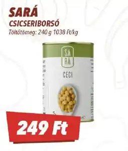 CBA Sará csicseriborsó ajánlat