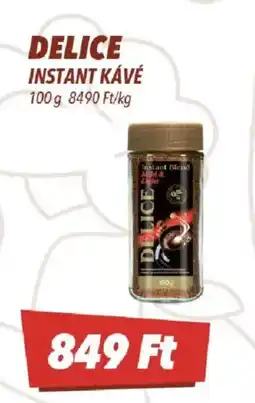 CBA Delice instant kávé ajánlat