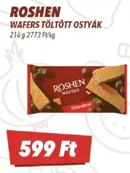 CBA Roshen wafers töltött ostyák ajánlat