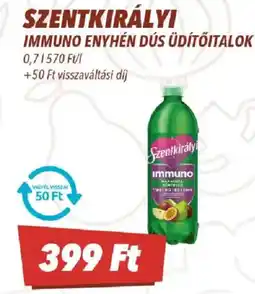 CBA Szentkirályi immuno enyhén dús üdítőitalok ajánlat