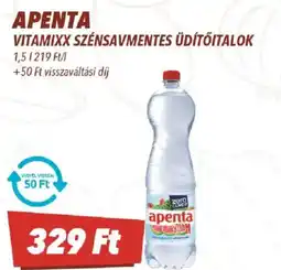 CBA Apenta vitamixx szénsavmentes üdítőitalok ajánlat