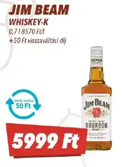 CBA JIM BEAM Whiskey-K ajánlat