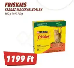CBA FRISKIES Száraz macskaeledelek ajánlat