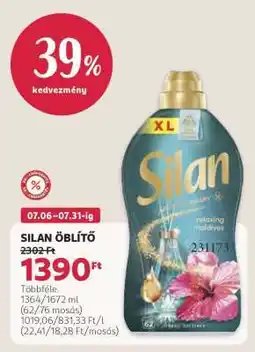Rossmann SILAN Öblítő ajánlat