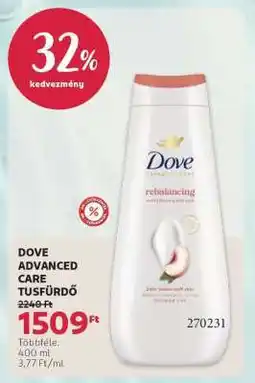 Rossmann Dove Advanced Care Tusfürdő ajánlat